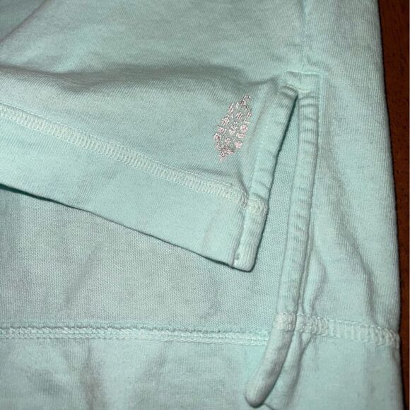 Free People Movement All Star Layer Oversized Long Sleeve Tee Poolside Blue Sz S - Picture 9 of 13